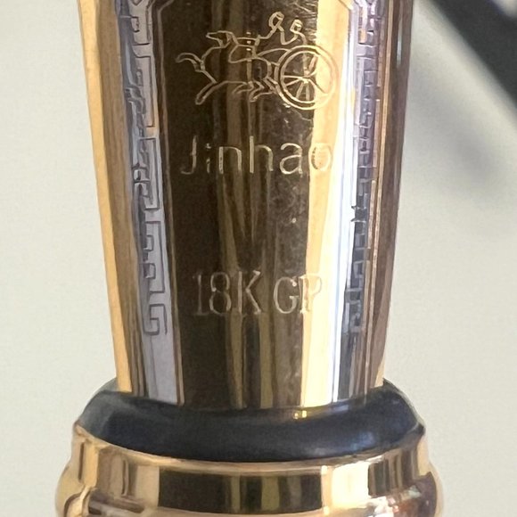 Jinhao X450 with Gold Trim and 18K Gold Nib! - Picture 8 of 12